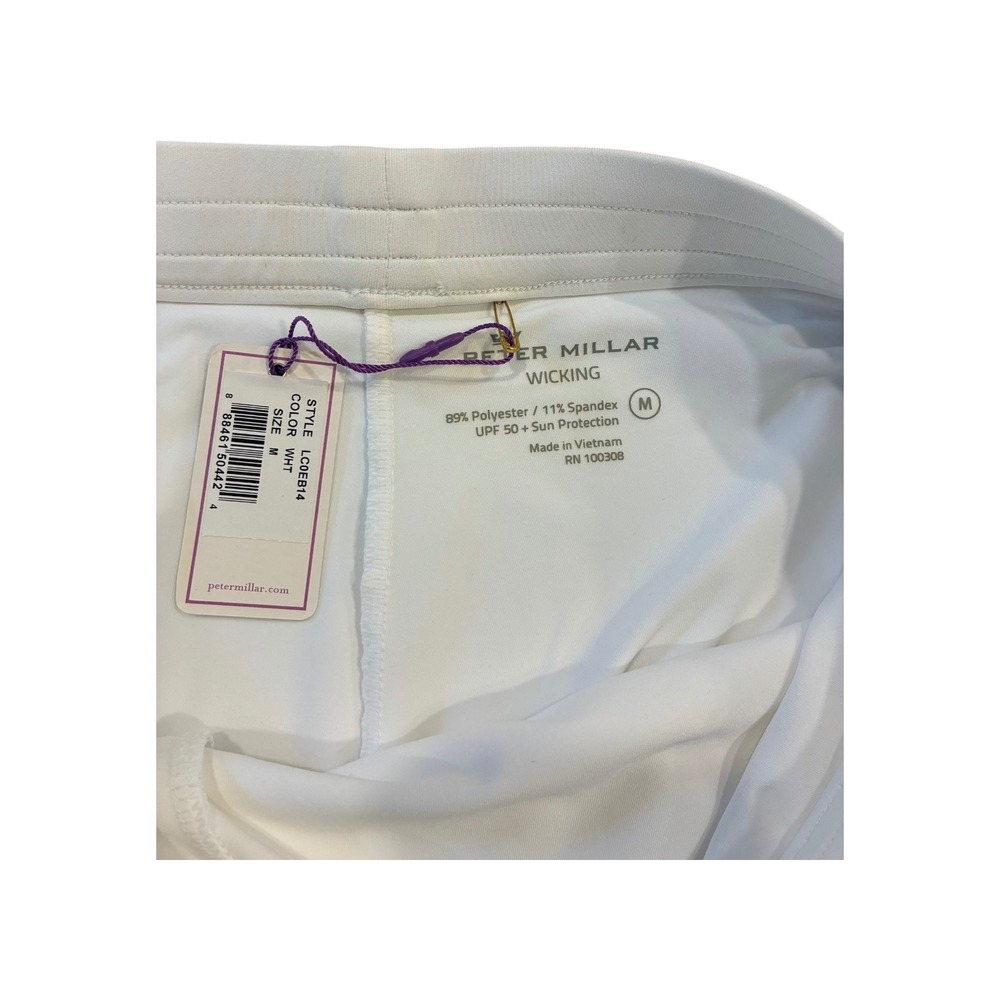 Peter Millar Womens White Wicking‎ Golf Skort UPF 50 Sun Protection Size M - Picture 5 of 11